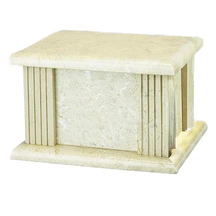 Cream Wash Rectangle Urn