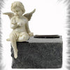 BlackGrain Marble Angel Urn
