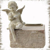 CreamWash Marble Angel Urn